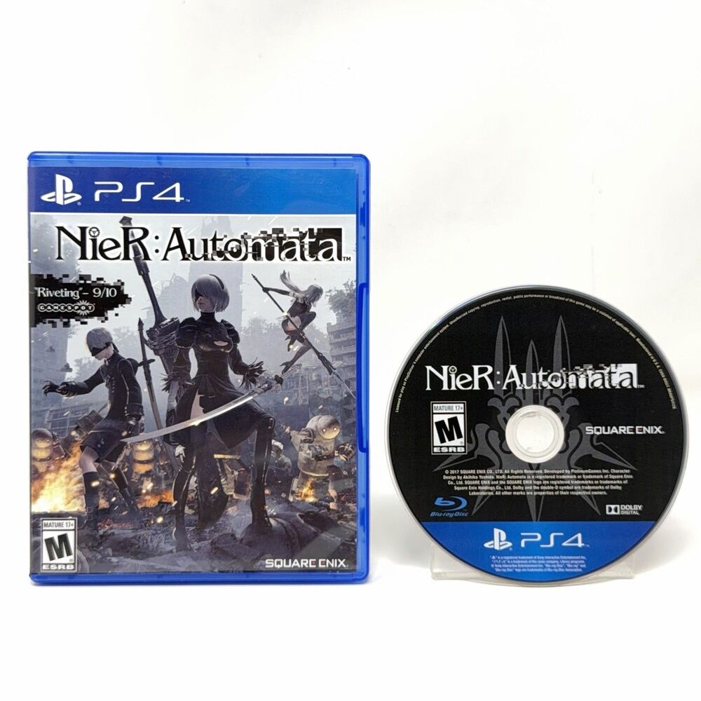 Nier Automata Sony PlayStation 4 PS4 2017 Complete CIB Refurbished Tested